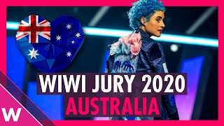 Eurovision Review 2020 Australia  Montaigne quotDont Break Mequot  WIWI JURY [upl. by Darum]