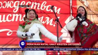 Perayaan Natal Umat Kristen Ortodoks  NET 10 [upl. by Arakahs]