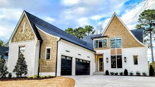 TOUR A 2274900 New Construction Luxury Home in Raleigh NC  North Ridge Golf  Eric Mikus Tour [upl. by Ellierim]