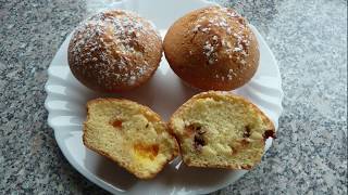 Muffins mit Mandarinen und SchokoTropfen [upl. by Aleakim]