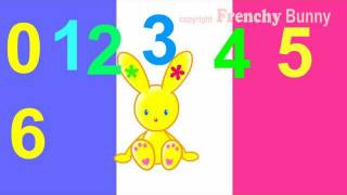 Apprendre les Nombres 1 à 10  Learn French Numbers  Frenchy Bunny [upl. by Assenej]