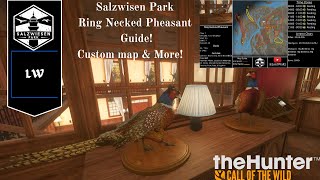 Ring Necked Pheasant Guide Best Map Salzwiesen Park  Thehunter Call of the Wild [upl. by Valdis]