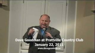 Comedian Dave Goodman at Prattville Country Club gets a Standing Ovationmpg [upl. by Aneelahs297]