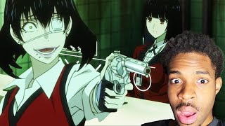 YUMEKO VS MIDARI PART 1 Kakegurui Season 1 Episode 6 Reaction [upl. by Teddman]