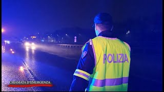 Polizia Stradale in azione interventi a Milano  Chiamata demergenza 02032024 [upl. by Roleat]