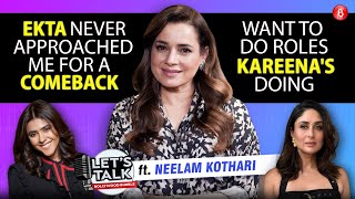 Neelam Kothari on debut at 15 90s Bollywood relationships media first marriage  Lets Talk [upl. by Corbin102]