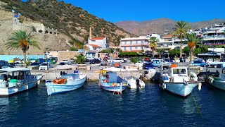 Most beautiful place Crete Island Greece Agia Galini  Αγία Γαλήνη [upl. by Brandwein]