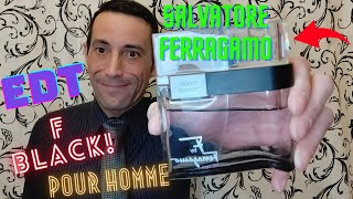 Salvatore Ferragamo F Black Edt il marchio che fa le Scarpe a tutti [upl. by Harday]