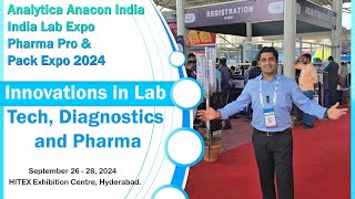 Analytica Anacon India 2024  India Lab Expo 2024  Pharma Pro amp Pack Expo 2024 I Event Highlights [upl. by Hgielyk]