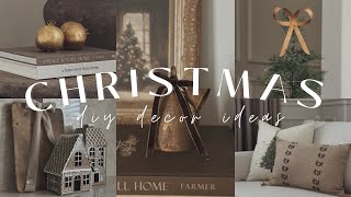 7 DIY Christmas Decor Ideas  High End Designer Dupes  Affordable amp Easy [upl. by Turoff403]