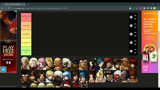 KOF 13 tier list [upl. by Hardie739]