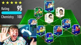 195 RATED  WORLDS FIRST 195 FUT DRAFT FIFA 20 [upl. by Nancee]