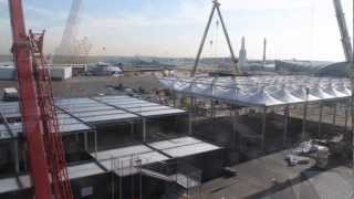 ✈️ 🛩 🚁 🚀 Montage du Statique  Static set up  Salon du Bourget 2013 [upl. by Woodson]