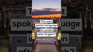 The most spoken foreign language in London [upl. by Asillam]