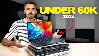 Best Laptops Under 60000 in 2024 For Gaming Students  Top 5 Best Laptop Under 60000 2024 India [upl. by Juster]