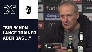 quotHabe so ein Spiel noch nie erlebtquot  Christian Streich fassungslos  Gladbach  Freiburg 06 [upl. by Negaet]