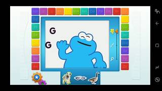 Elmo Loves ABCs Education Game For Kids GHI [upl. by Pelagi]