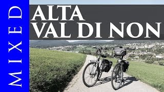 Pista ciclabile dellAlta Val di Non e Lago Smeraldo [upl. by Noillid]