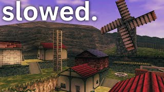 kakariko village 𝓼𝓵𝓸𝔀𝓮𝓭  The Legend of Zelda Ocarina of Time [upl. by Ecadnarb]