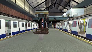 Train Simulator Classic District Line  0821 Ealing Broadway  Upminster  D78 [upl. by Aguayo]