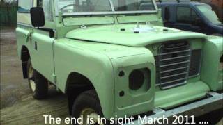 Land Rover series 3 restoration [upl. by Emelina941]