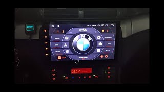 BMW E46  Android Agama Car Launcher  RealDash  OBD2 Bluetooth [upl. by Bussey]