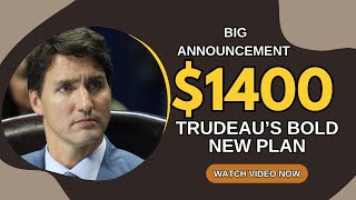 1400 Monthly OAS Boost Trudeaus Big Announcement Massive Increase Of The Year [upl. by Kittie]