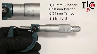 ¿Qué es un micrómetro y cómo se utiliza [upl. by Enialahs]
