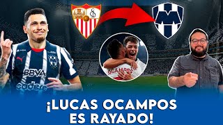 ASÍ JUEGA el argentino LUCAS OCAMPOS  Nuevo REFUERZO de los RAYADOS [upl. by Nnylakcaj62]