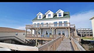 Topsail Island Vacation Rental Heavens Edge [upl. by Ydissac]