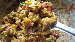 How to Make Cauliflower Pepper Fry Recipe in Tamilகாலிபிளவர் மிளகு வறுவல் [upl. by Yeo457]