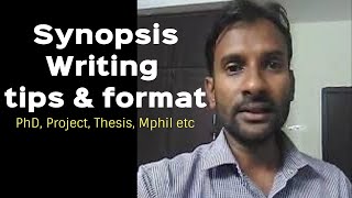 How to write PhD thesis synopsis [upl. by Pardoes]