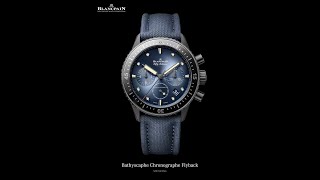 워치 페이스 제작 WFS갤럭시워치  Blancpain Fifty Fathoms Bathyscaphe Chronographe Flyback [upl. by Silber]