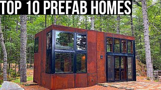 The Top 10 PREFAB HOMES of 2024 [upl. by Pirali]