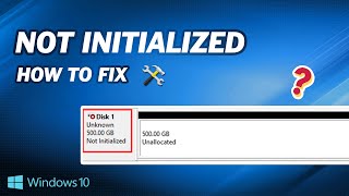 How to Fix External Hard Drive Not Initialized [upl. by Filberto405]