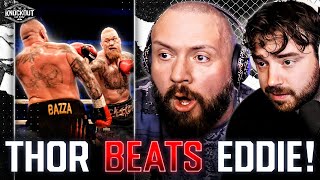 THOR DEFEATS EDDIE HALL  Live Reaction [upl. by Gordy]