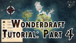 Wonderdraft Tutorial Part 4 of 4 Colors Blending and Labels  DampD Breakfast Club [upl. by Nehepts]