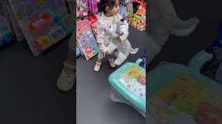 Ayra always want soft toys😊😊ytshorts trending trendingshorts cutebaby AyraMalik25 [upl. by Rezzani]