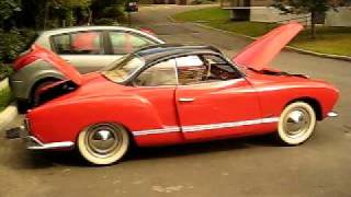 Karmann Ghia 59 coupe  KG lowlight  quick checkup [upl. by Elnora]