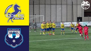 WORLDIE GOAL Cumbernauld Colts vs Caledonian Braves Highlights [upl. by Anilag37]