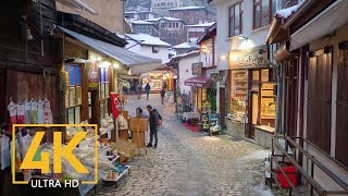 City Life of Safranbolu Turkey  4K Virtual Tour with Real City Sounds [upl. by Sorilda]