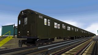 OpenBVE HD New York City Subway R27 Released at BVEstation 13014 [upl. by Eigla]