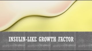 InsulinLike Growth Factor [upl. by Atinaj]