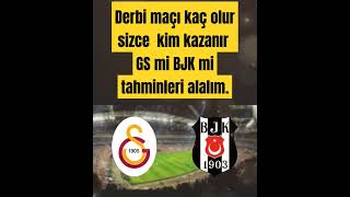 Derbi maçı kaç olur sizce kim kazanır GS mi BJK mi tahminleri alalım [upl. by Aneerehs]