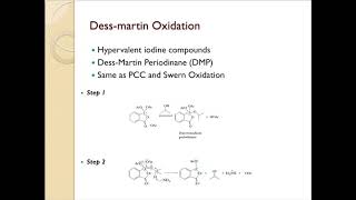 Dess Martin Oxidation [upl. by Hselin]