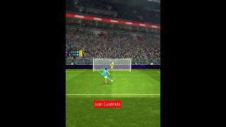 Juan Cuadrado penalty kicks vs Bayern Munich efootball2024 [upl. by Ednargel59]