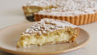 Torta Della Nonna Recipe  Italian Grandmothers Cake [upl. by Oirelav]