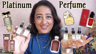 5 New Perfume Dupes from PLATINUM PERFUMES  My Haul amp Review dupehouse perfumehaul perfumes [upl. by Aiciled]