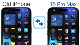 How to Transfer ALL Data from Old iPhone to iPhone 16 amp 16 Pro Best Way [upl. by Coe783]