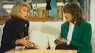 Laura Branigan  Interview cc and Its Been Hard Enough  Can We Shop with Joan Rivers 1994 [upl. by Aicened]